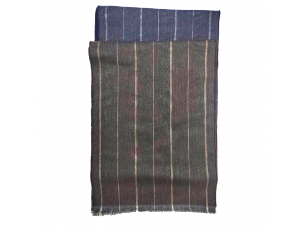 Custom Logo Wholesale Fashion Woven Men‘s shawl Wool Blend Scarf for men