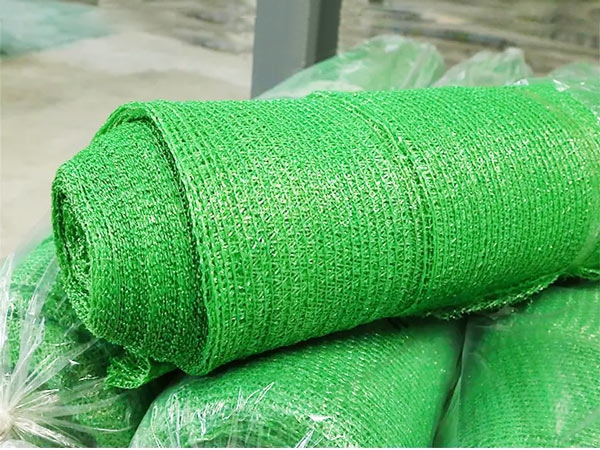 Chinese Factory Custom 100% HDPE Green Dust Net Sun Shade Mesh with 5 year guarantee