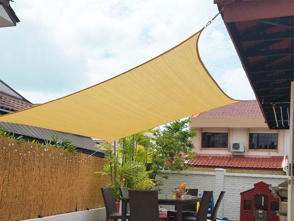 Top Seller in Amazon 2024 Outdoor HDPE sun shade sail for wholesale