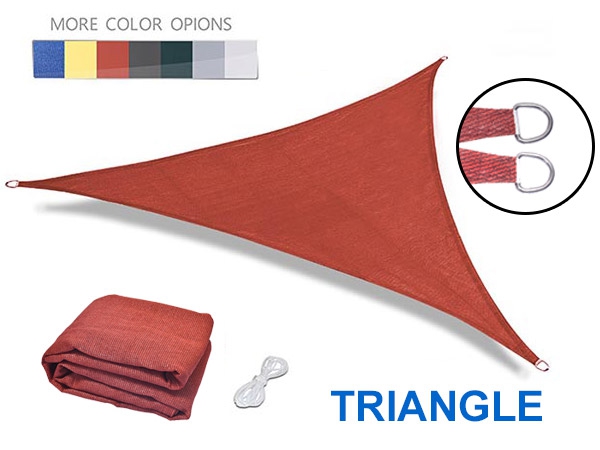 2024 New Colorized 100% Outdoor Hdpe shade sail 180-340gsm