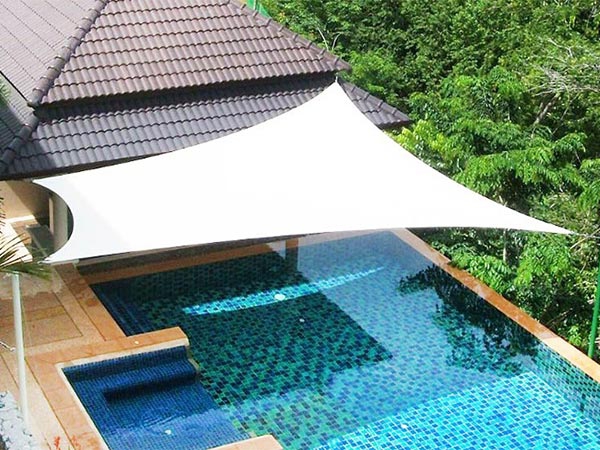2024 Amazon Hot selling polyester waterproof shade sail for wholesale